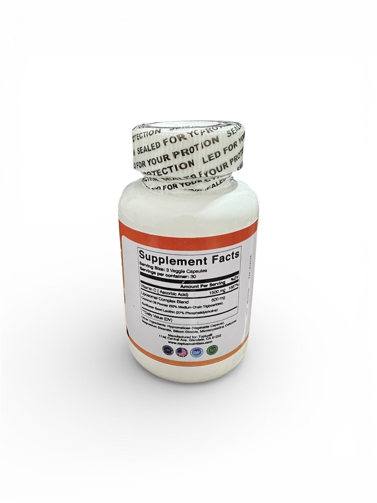 Liposomal Vitamina C Por 90 Cap